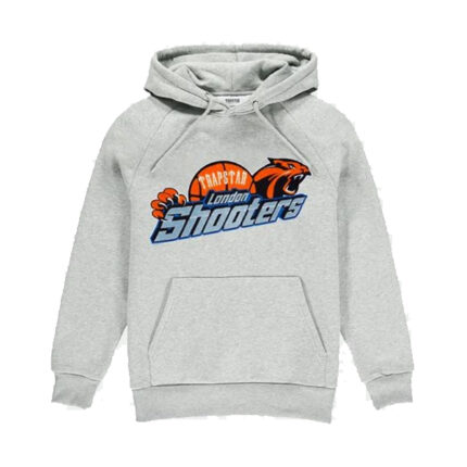 Felpa grigia con cappuccio Trapstar Shooters